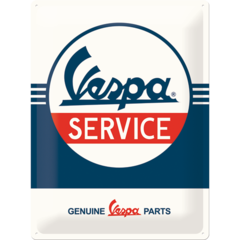Vespa Service Sign - Large (Size: 30x 40cm)